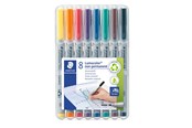 Schrijf- en tekengerei - Staedtler Universal pen Lumocolor non-p m 8pc - 315 WP8