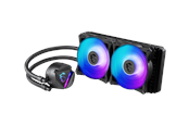 CPU koeler - MSI MAG CoreLiquid 240R V2 - CPU waterkoeling - Maximaal 34 dBA - 306-7ZW1B41-813