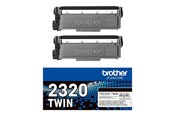 Inkt, toner en verbruiksartikelen - Brother TN 2320 TWIN - TN2320TWIN