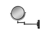 Overige persoonlijke verzorging - Gillian Jones Double-Sided Wall Spiegel w. x10 Magnification - Zwart - 10248-00