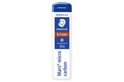 Schrijf- en tekengerei - Staedtler Mech.pen.lead Mars micro 0.5 H 12 x 12 pcs - 250 05-H