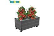 Tuingereedschap - HORTUS Capillary Cover incl. wheels WPC 36 x 50 x 90 cm - 210-945