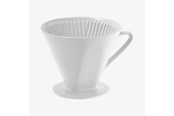 Koffie & Espresso - Cilio Koffietrechter porselein formaat 6, wit - C105179