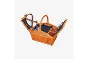 Keuken accessoires - Cilio Picknickmand SALERNO kastanjebruin - C156812