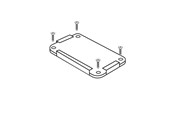 Tuingereedschap - HORTUS Additional Basis for double wind Scherm - 211-922