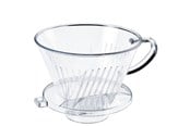 Koffie & Espresso - Cilio Grootte koffiefilter 4 kunststof incl. maatlepel - C345049