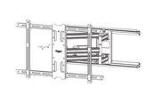 Muurbevestigingen, AV-bevestigingen & AV-meubels - Neomounts Select: Kiezen - Max 60 kg - recommended for 86" - WL40S-850BL18