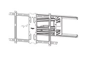 Muurbevestigingen, AV-bevestigingen & AV-meubels - Neomounts Select: Kiezen - Max 60 kg - recommended for 86" - WL40S-850BL18