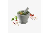 Keukengerei - GEFU Mortel graniet met boter Ø17cm CRUNCHY - 4006664353205