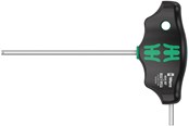 Handgereedschappen - Wera 454 HF T-handle hexagon screwdriver Hex-Plus 3 x 100 mm - 5023334001