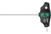 Handgereedschappen - Wera 454 T-handle hexagon screwdriver Hex-Plus 2 x 100 mm - 5023330001