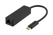 Netwerk-adapter (netwerkkaart, printserver, enz.) - Deltaco USBC-GIGA - Netwerkadapter - USB 3.1 - Gigabit Ethernet - USBC-GIGA
