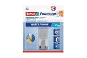 Hangers en haken - tesa Powerstrips Waterproof Hook Metal - 4042448313287
