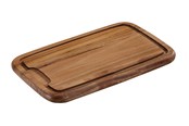 Keuken accessoires - Zassenhaus Træskærebræt 36x23cm m/rille akacia - 4006528055122