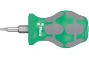 Handgereedschappen - Wera 368 Stubby screwdriver for square head socket screws # 01 x 25 mm - 5008863001