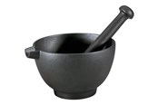 Keukengerei - Zassenhaus Morter m/støder støbejern Ø15.5cm - 4006528076066