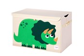 Kinderkamer - 3 Sprouts Toy Chest - Green Dino - ITCDIN