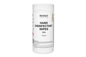 Systeemaccessoires - Deltaco Hand disinfectant wet wipes 100 pc - CK1036