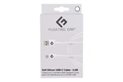 USB-kabel - Floating Grip 0.5M SILICONE USB-C CABLE (WHITE) - FG-USB-05-464W