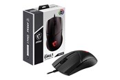 Muis - MSI CLUTCH GM41 LIGHTWEIGHT V2 - mouse - USB - Muis - Optisch - 6 knoppen - Zwart - S12-0400D20-C54