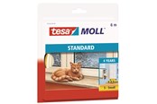 Tape & Lijm - tesa moll Standaard Foam Sealing Tape 6m x 9mm x 4mm Wit - 05559-00100-00