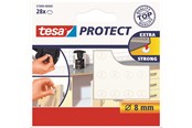 Tape & Lijm - tesa Bescherm Anti-geluid / Anti-slip pads Ø 8mm Transparant - 57898-00000-01