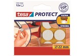 Tape & Lijm - tesa Protect Anti-scratch felts Ø 22mm Wit - 57893-00000-01