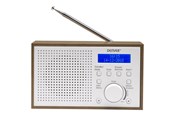 DAB & Wekkerradio - DENVER DAB-46 - Draagbare DAB-radio - DAB/DAB+/FM - DAB-46WHITE