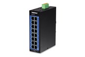 Switch - TRENDnet TI-G160I - Schakelaar - 16 ports - Managed - TI-G160I