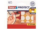 Tape & Lijm - tesa Protect Anti-scratch felts Ø 18mm Wit - 57892-00000-01