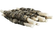 Honden - Trixie Denta Fun Fish Chewing Rolls 12cm 75g (10-Pack) - TX31387