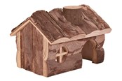 Knaagdieren - Trixie Huis Hendrik Natuurlijk schorshouten toevluchtsoord voor muizen - TX6171