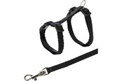 Katten - Trixie Junior Kitten harnas met riem 19-31 cm/8 mm 1,20 m - Assorti - TX4182