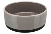 Honden - Trixie Ceramic Bowl Non-Slip Rubber Ring 750ml 16cm - TX24361