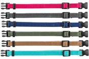 Honden - Trixie Junior Set of puppy collars S–M: 17–25 cm/10 mm 6 pcs. fuchsia graphite indigo forest coral ocean - TX15552