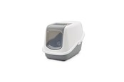 Katten - Savic Nestor Cat Toilet Home Grey White 56x39cm - K0227G