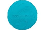 Honden - Trixie Dog Disc Frisbee Natural Rubber Blue 18cm - TX33501