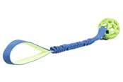 Honden - Trixie Hondenspeeltje Bungee-touw met TPR-bal voor trekspelletjes - TX32869