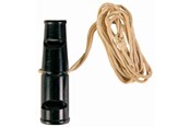 Honden - Trixie Dubbeltonige hondenfluit van buffelhoorn 6cm - TX2254