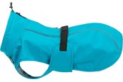 Honden - Trixie Vimy Dog Raincoat Blue Circum: 78-79cm Length: 62cm - TX680207