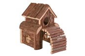 Knaagdieren - Trixie Finn house mice bark Hout 13 × 20 × 20 cm - TX6203