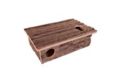 Knaagdieren - Trixie Leif labyrinth house hamsters bark Hout 35 × 11 × 25 cm - TX6201
