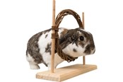 Knaagdieren - Trixie Kleine Huisdieren Agility Set met Ring & Horden voor Ratten Dwergkonijnen 28x26x11cm - TX61910