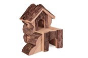 Knaagdieren - Trixie Bjork house mice bark Hout 15 × 15 × 16 cm - TX6176