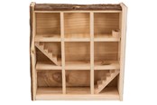 Knaagdieren - Trixie Natuurlijk Houten Speeltoren voor Muizen & Hamsters - TX61709