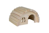 Knaagdieren - Trixie House nail-free hamsters Hout 19 × 11 × 13 cm - TX61271