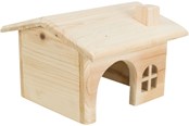 Knaagdieren - Trixie Natuurlijk grenen houten huisje voor kleine huisdieren Muizen Hamsters - TX61251