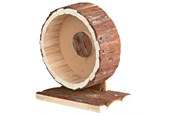 Knaagdieren - Trixie Exercise wheel mice bark wood ø 22 cm - TX61035