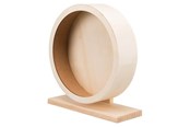 Knaagdieren - Trixie Wooden Exercise Wheel Small Animals 33cm - TX60924