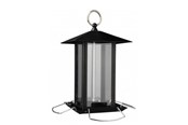 Vogelkooien, vogelhuisjes & accessoires - Trixie Food dispenser Metaal 1.000 ml/20 cm Zwart - TX55621